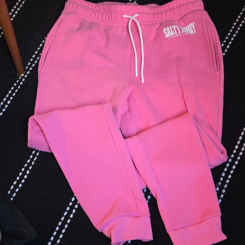 Salty Honey Women's Bright Pink Joggers